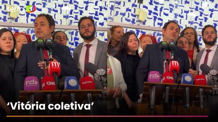 Glauber Braga comemora decisão da Câmara que mantém seu mandato: ‘Esse resultado parecia impossível’