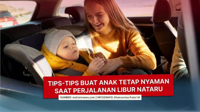 Tips-Tips Buat Anak Tetap Nyaman Saat Perjalanan Libur Nataru