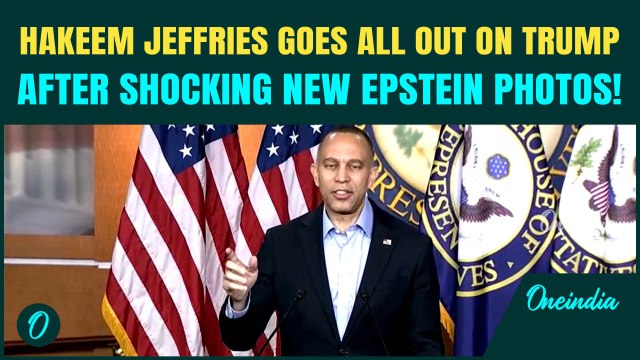 FULL VIDEO: Hakeem Jeffries BIG ATTACK On Trump After SHOCKING New Epstein Photos OUT| Jeffries LIVE