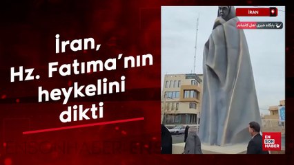 İran Hz. Fatıma’nın heykelini dikti