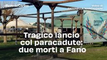 Tragico lancio col paracadute: due morti a Fano