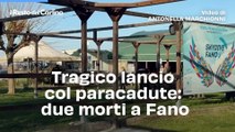 Tragico lancio col paracadute: due morti a Fano