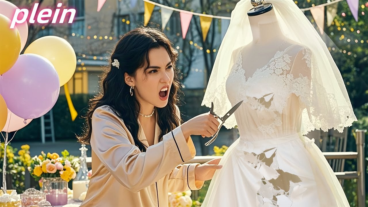 L'amant du PDG arrache la robe de mariée d'une jeune fille pour l'humilier, la fin est inattendue！！🎉