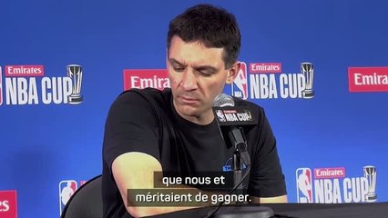 Thunder - Daigneault et Gilgeous-Alexander reconnaissent que les Spurs ont mérité la victoire