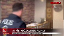 Edirne'de masaj salonlarına fuhuş operasyonu: 15 gözaltı