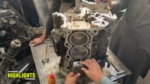 V8 Engine Rebuild: Toyota Land Cruiser Engine Restored with Basic Tools
