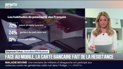Face au téléphone portable, la carte bancaire reste la référence en matière de paiements