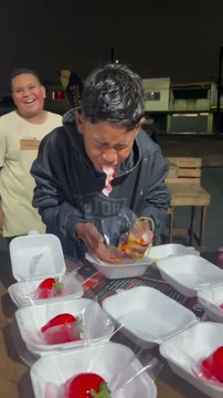 The Viral 'Strawberry of Love' Challenge Gone Wrong! 😂 Sticky Mess Fail!