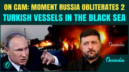 Putin’s Kamikaze Drones POUND 3 Turkish Ships- SHOCKING Explosion as 2 Ukrainian Ports Bombed| VIDEO