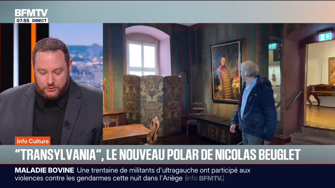 "Transylvania": l'auteur à succès Nicolas Beuglet sort un nouveau polar