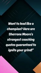 DON’T SCROLL: Sherrone Moore Motivation Quotes #Mindset