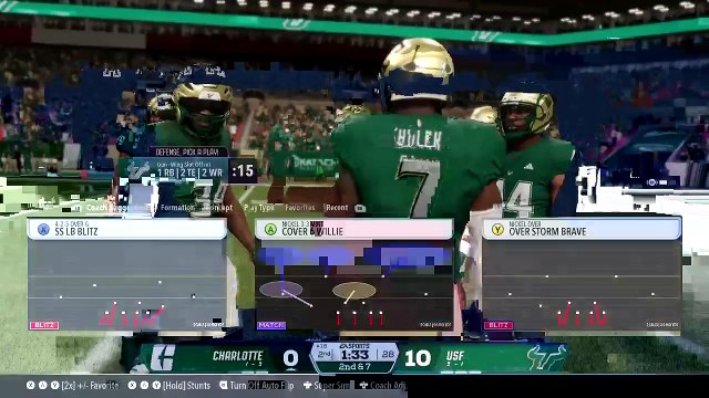 College Football 26 CHARLOTTE vs USF (WK 6) (2025 Dynasty)