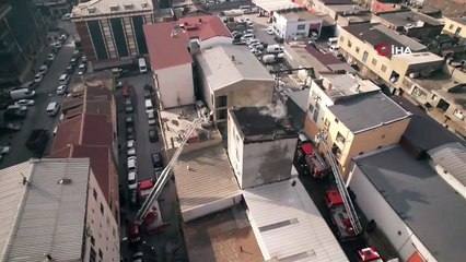 Alevlerden kaçmak isterken canından oluyordu: Sultangazi’de korku dolu anlar kamerada