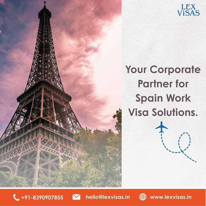 Work Visa to Spain for Indians | Spain Work Visa & Corporate Immigration