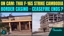 Thailand-Cambodia Ceasefire ENDS? Thai F-16s BOMB Border Casino HOURS After Trump Declares Truce