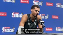 Spurs - Wembanyama : "J’ai rongé mon frein mais c'est fini !"