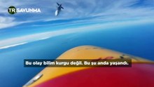 Sürüdeki KIZILELMA'lardan biri düşman uçağını gördüğünde diğerleri de oraya hücum edecek: Bilim kurgu değil