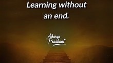 Learning __ Acharya Prashant