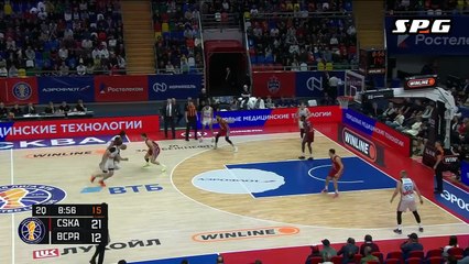 Brendan Adams Highlights 12 Pts, 3 Ast vs CSKA Moscow