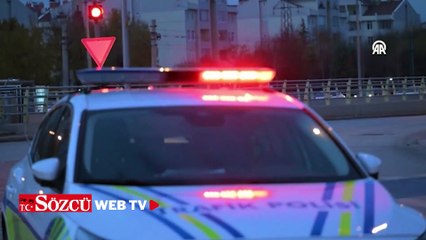 Şerit ihlali yapan 128 sürücüye ceza kesildi