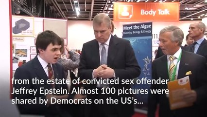 Photograph of Andrew among latest release of images from Epstein estate