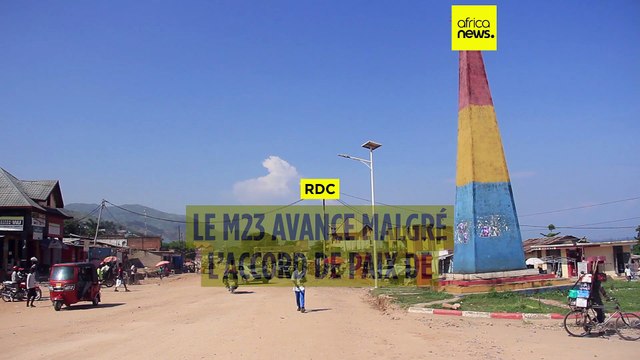 RDC : le M23 s’empare d’Uvira malgré l’accord de paix de Washington