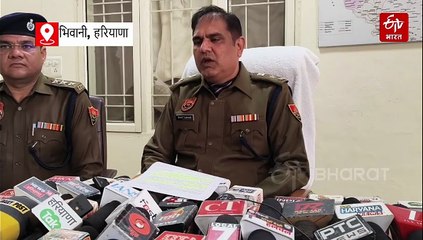 भिवानी पुलिस की बड़ी कार्रवाई, बॉडी बिल्डर रोहित धनखड़ हत्या के 3 आरोपी गिरफ्तार, दूसरे मर्डर के भी 6 आरोपी काबू