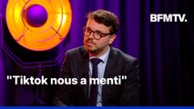 Commission d'enquête Tiktok: Arthur Delaporte affirme que la plateforme 