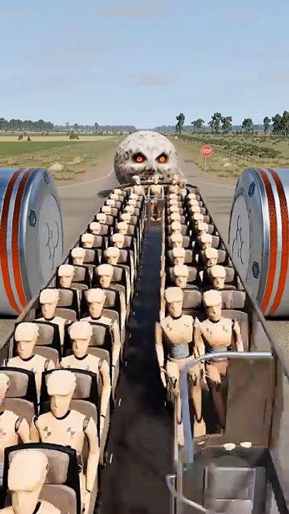 Realistic BeamNG Drive car crash physics. Watch in