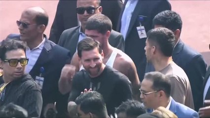 Fan unrest as Lionel Messi visits India