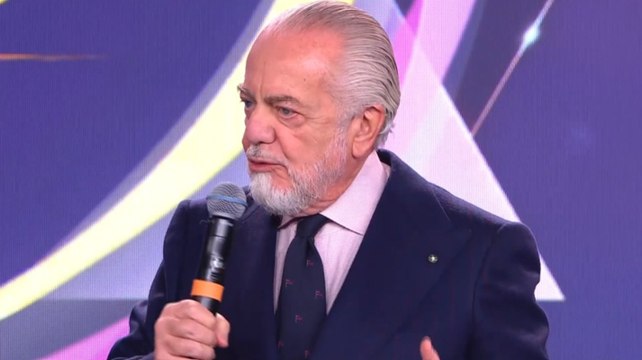 VIDEO / De Laurentiis a sorpresa: “F1 a Napoli? Perché no. Stadio? Milan e Inter...