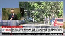 Defesa Civil de SP faz alerta de tempestades no estado