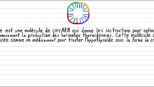 Un médicament pour traiter l’hypothyroïdie