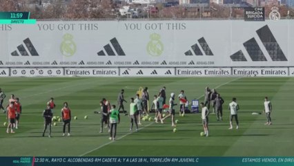 Los gritos y órdenes de Xabi Alonso en el entrenamiento del Real Madrid