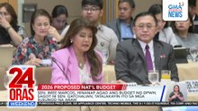 Sen. Imee Marcos, hinanap agad ang budget ng DPWH; Sagot ni Sen. Gatchalian, tatalakayin ito sa mga susunod na araw | 24 Oras Weekend