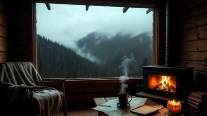 Cozy Forest Ambience - Rain Sounds For Insomnia Sleeping Within 10 Minutes Of Rain White Noise ASMR