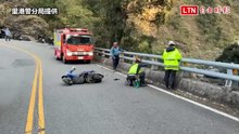屏東霧台84歲嬤騎機車自撞  墜入30公尺深橋下不治