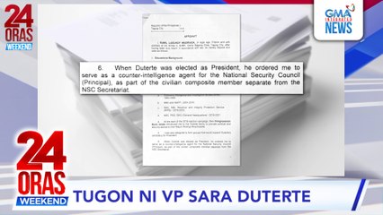 VP Sara Duterte, sinabing isang "fishing expedition" na naman ang inilunsad laban sa kanya matapos siyang sampahan ng plunder case #shorts | 24 Oras Weekend
