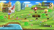 New Super Mario Bros. Wii online multiplayer - wii