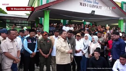 Saat Presiden Prabowo Koreksi Warga Kala Kenalkan Seskab Teddy: Salah, Sudah Letkol Sekarang..