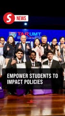 Allow students to have a voice in policies that will shape their own future