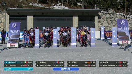 Le résumé de la poursuite d'Hochfilzen remportée par Éric Perrot - Biathlon - Coupe du monde (H)