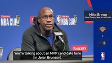 Brown pushing for 'momentum-shifting' Brunson's NBA MVP case