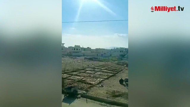 Humus'ta sıcak dakikalar! Suriye ve ABD'li askerlere ateş açıldı, savaş uçakları havalandı