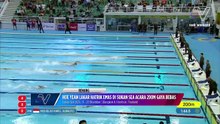Khiew Hoe Yean raih emas ketiga acara 200m gaya bebas di Sukan SEA