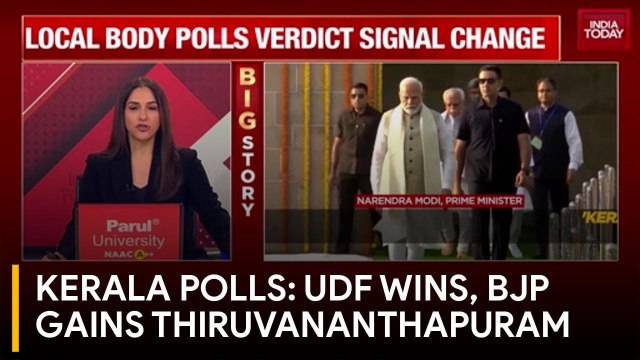 Kerala Local Body Polls: UDF Secures Decisive Win, BJP Gains in Thiruvananthapuram