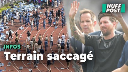 La tournée de Lionel Messi en Inde a viré au chaos dans un stade de Calcutta