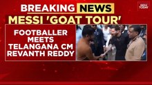 Lionel Messi in Hyderabad: Football Icon Meets CM Revanth Reddy, Set for Match at Uppal Stadium