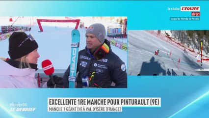 Replay de l'après-course de la manche 1 du slalom géant hommes - Ski - Coupe du monde - Ski