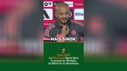 CAN - Vincent Kompany supporter de la RDC